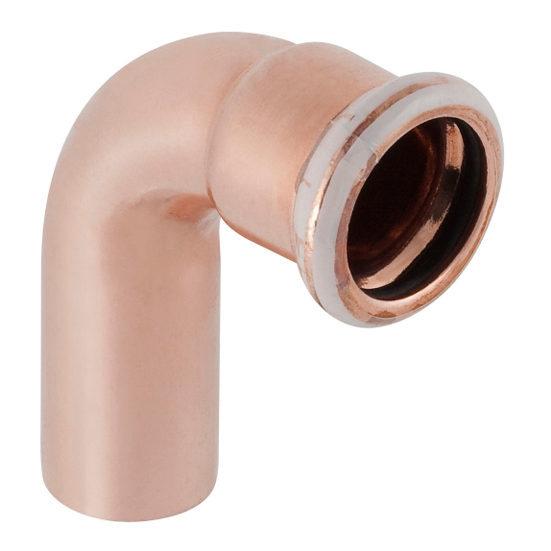 18 mm Bøjning CU 90° muffe/nippel Mapress