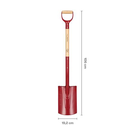 FISKARS SPADE, AFRUNDET FSC