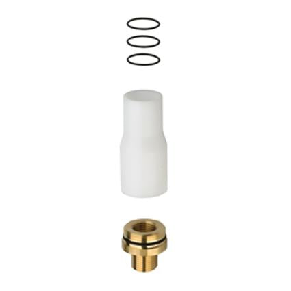 Hansgrohe lækagesikringer 1/2" 2 stk. mont. med indbygningsdel