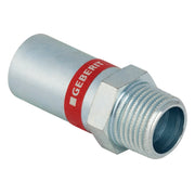 Geberit Mapress FZ Overgang 22mm x 1/2", nippel/nippel