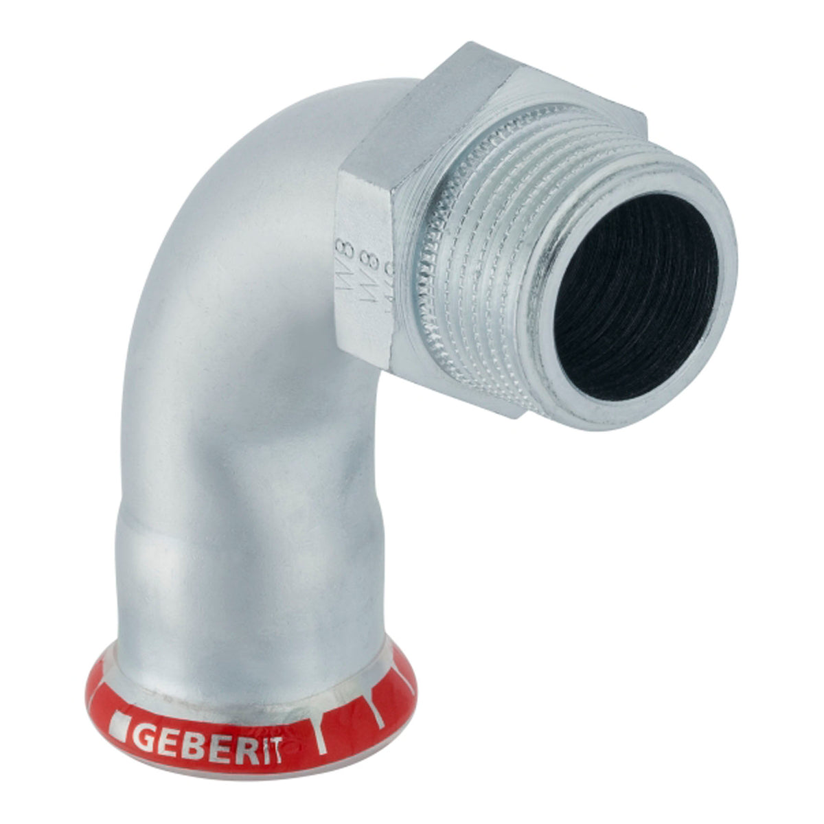 15 mm x 3/8" Bøjning FZ 90° muffe/nippel Mapress