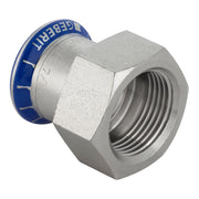 35mm x 1.1/4" overgang muf/muf Mapress RF