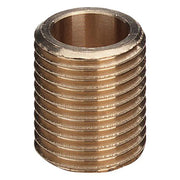 3/4" Nippelrør sammenskåren Rødgods Silicium Bronze