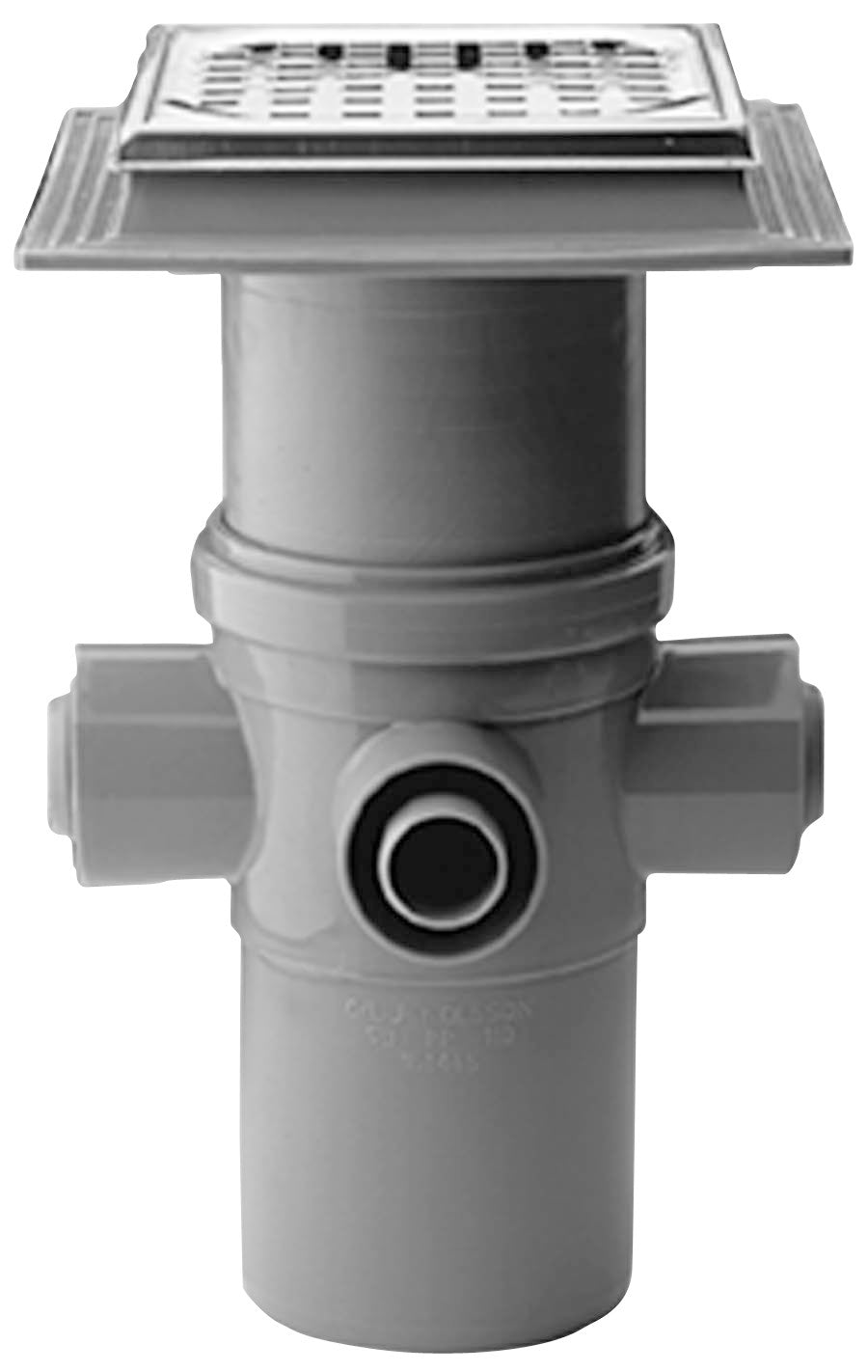 Maxiflex 110 mm afløbsskål til beton, med studs, lodret