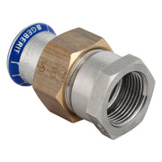 28mm x 1" union muf/muf Mapress RF/messing