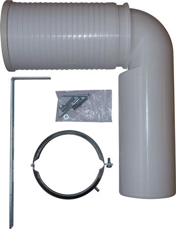 BTW afløbsbøjning 7-22 cm