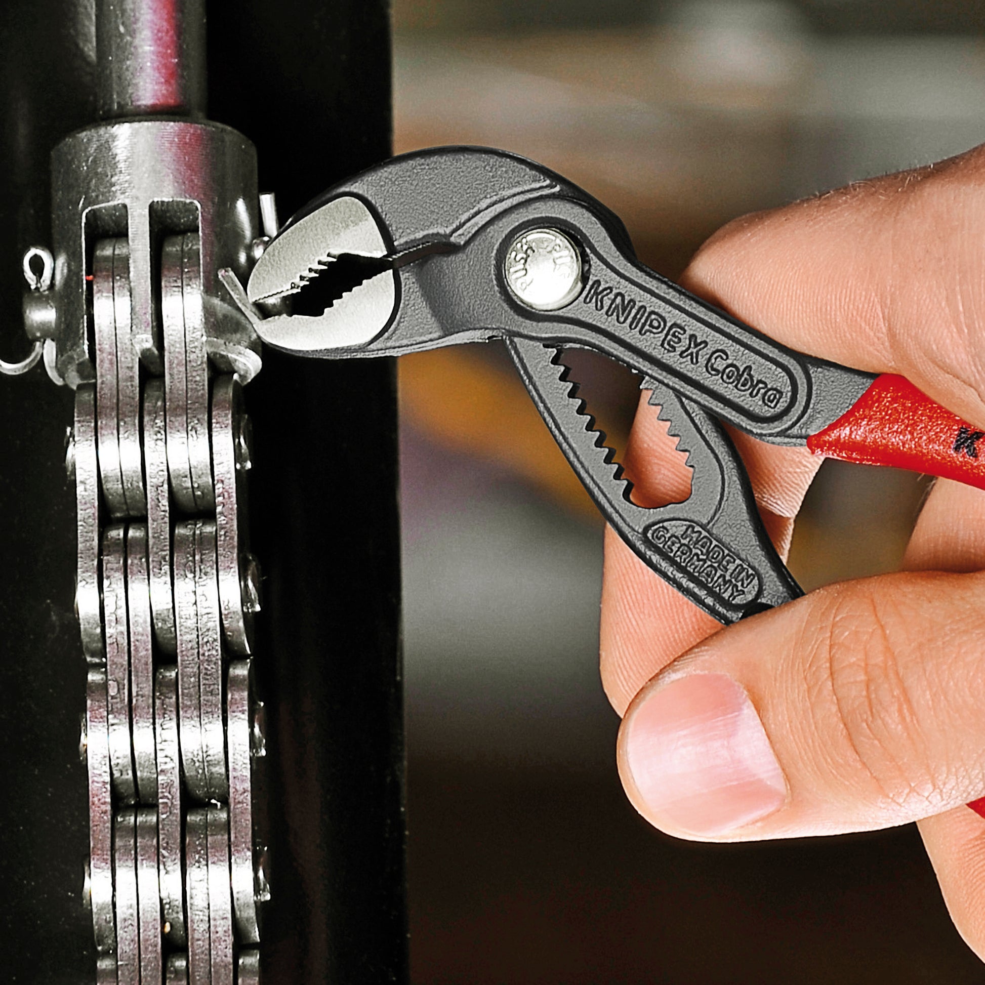 KNIPEX Cobra® vandpumpetang, fosfateret, 125 mm