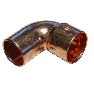 15 mm Lodde vinkel med glat ende