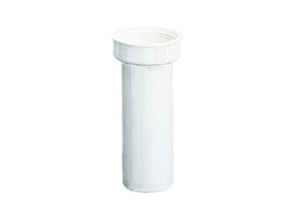 50 mm x 1.1/4" Tilslutningsrør med gevind hvid