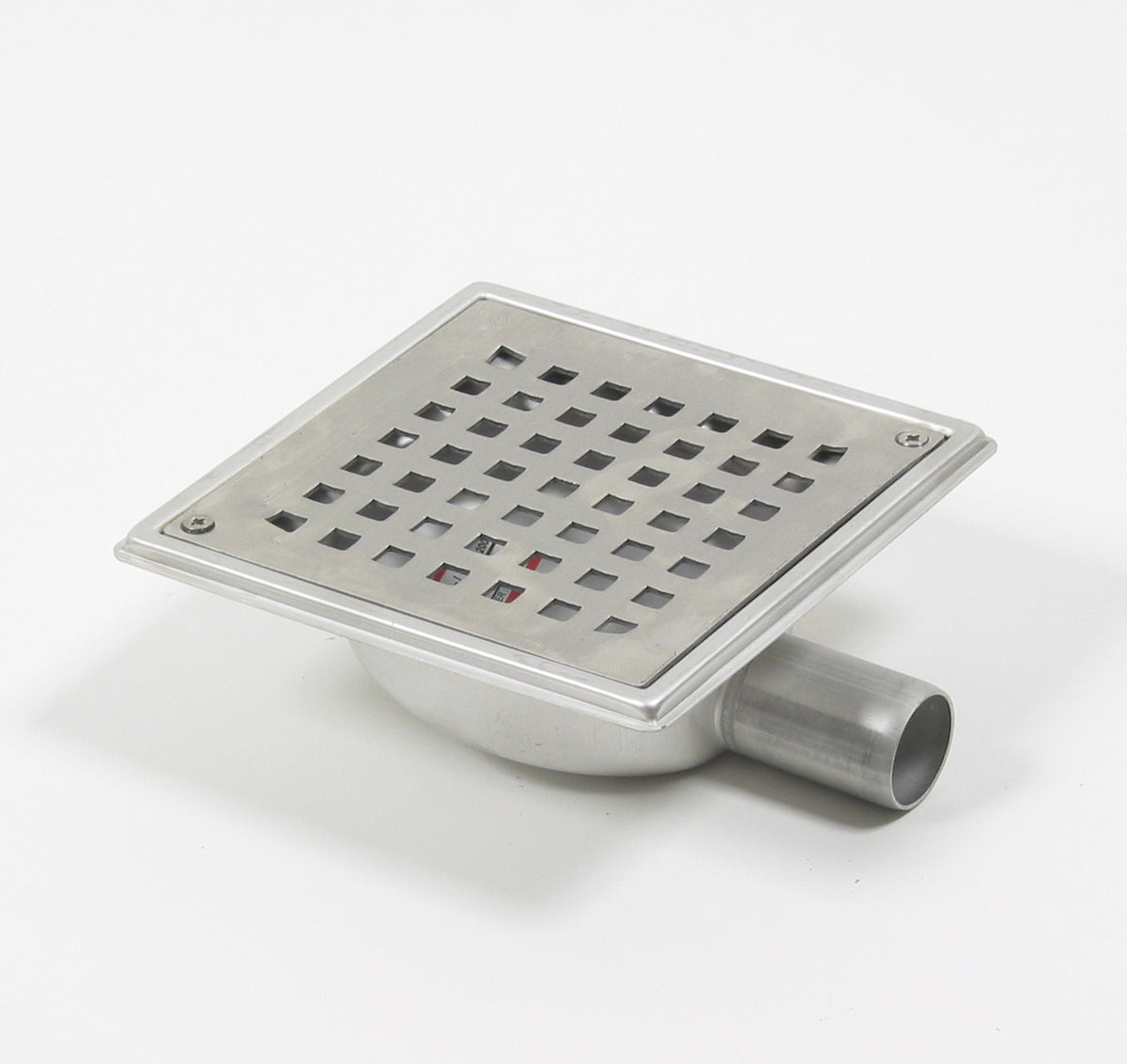 BLÜCHER 32 mm afløbsskål til beton, uden studs, vandret