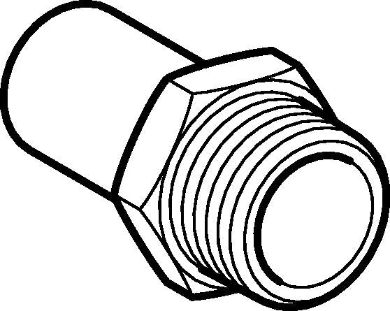 22mm x 3/4" overgang nip/nip Mapress RF