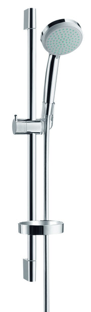 Hansgrohe Croma 100 Vario brusesæt, med sæbeskål, 65 cm, krom