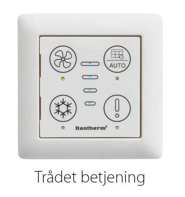 Dantherm HCP 11 trådet fjernbetjening