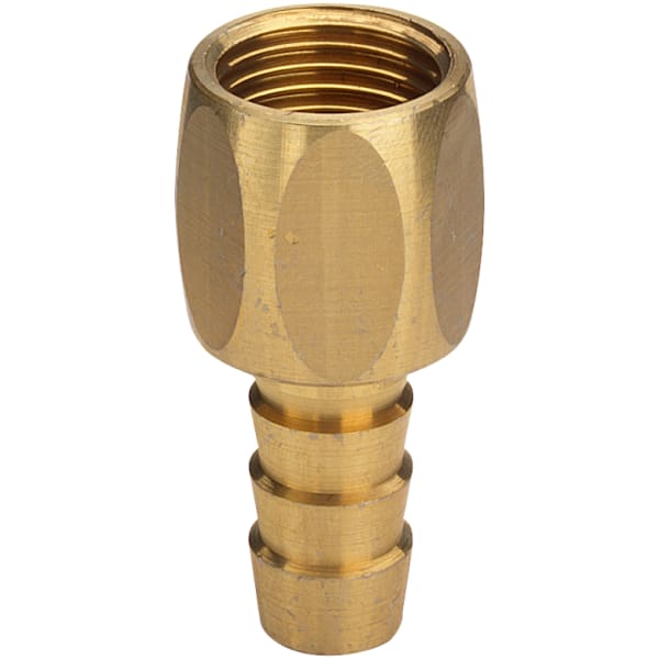 1 x 1" Rødgods slangestuds