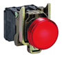 LAMPE RØD 24VAC/DC XB4BVB4
