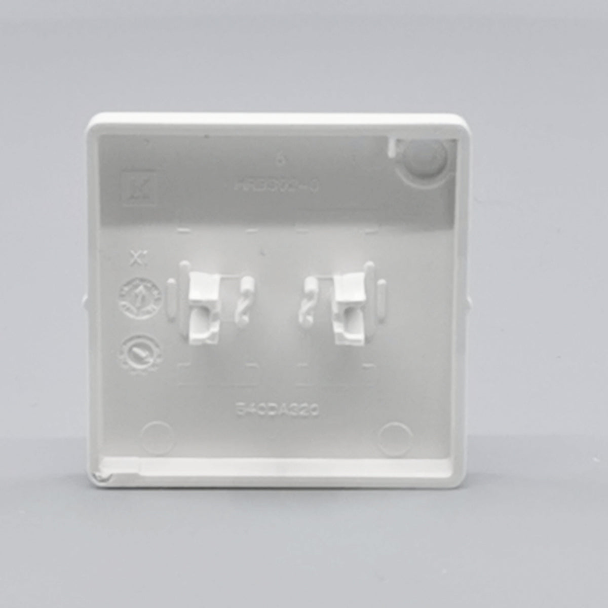LK FUGA®afbryder 16A tangent 1 modul, hvid (ny type) (360° frame 13)