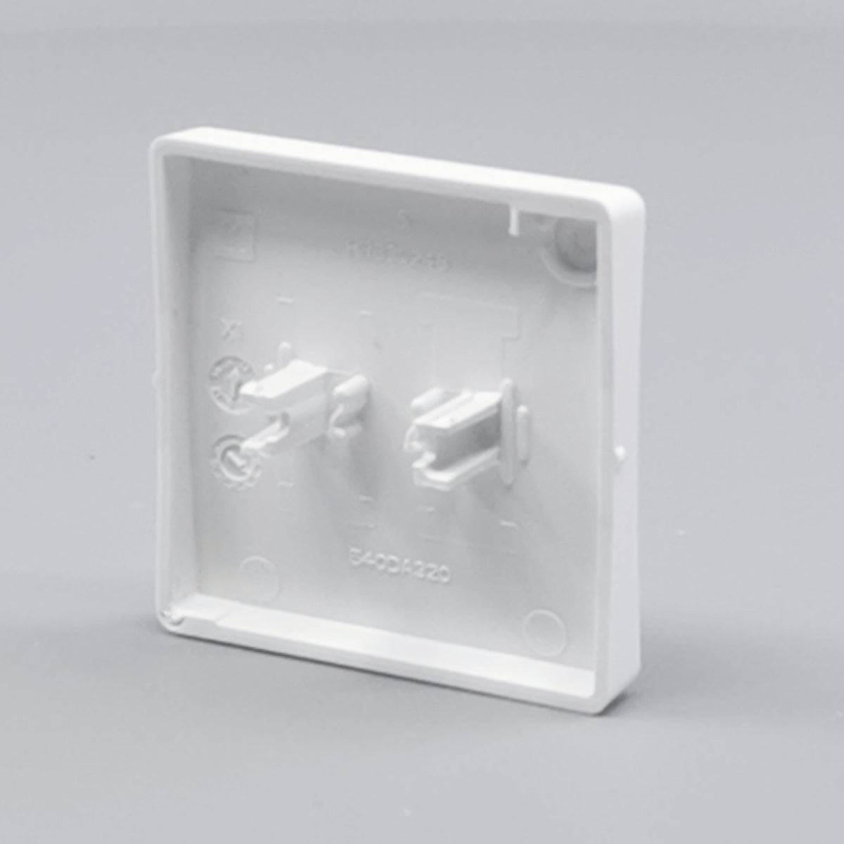 LK FUGA®afbryder 16A tangent 1 modul, hvid (ny type) (360° frame 15)