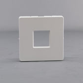 Fuga afdækning for 1xRJ11 1 modul hvid