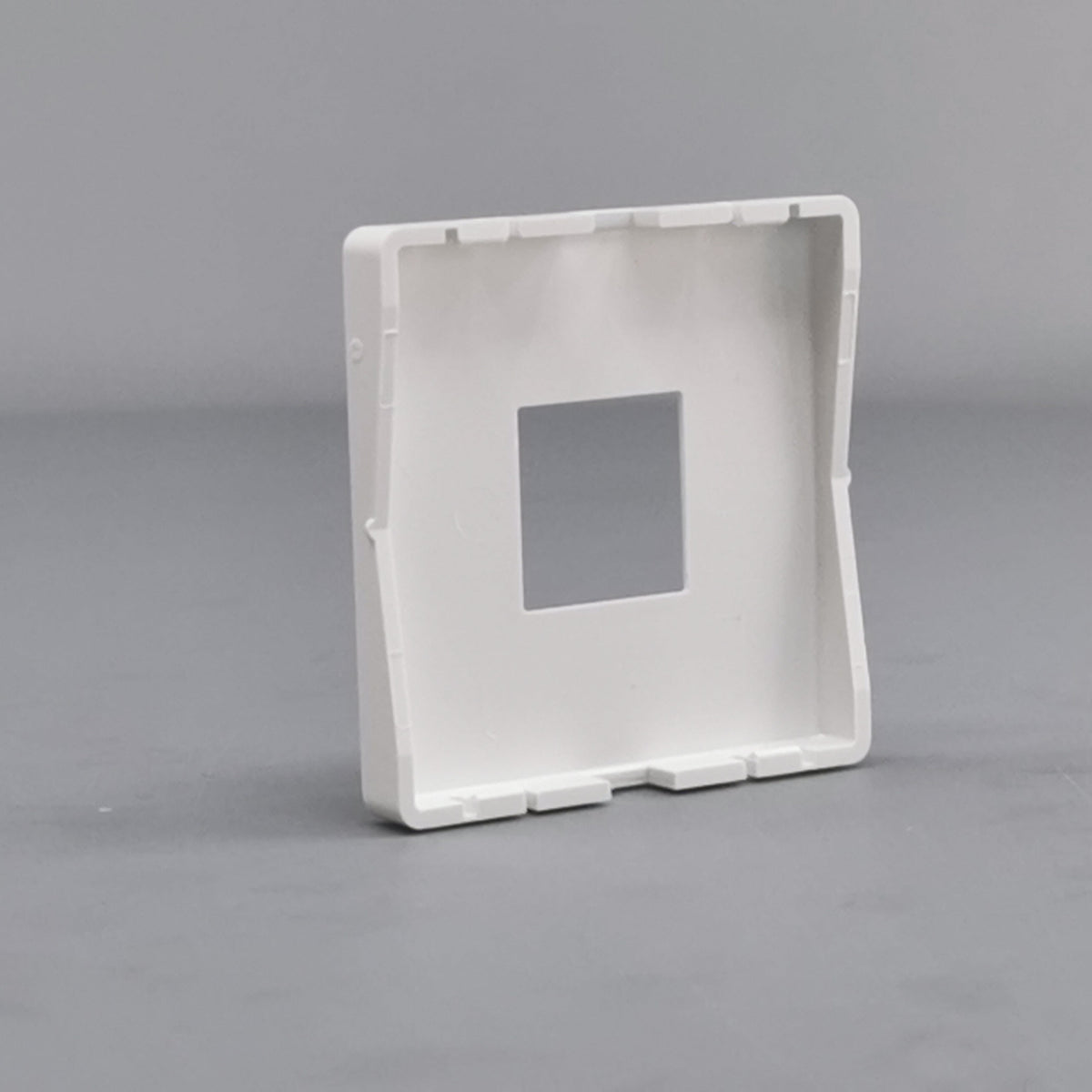 Fuga afdækning for 1xRJ11 1 modul hvid (360° frame 11)
