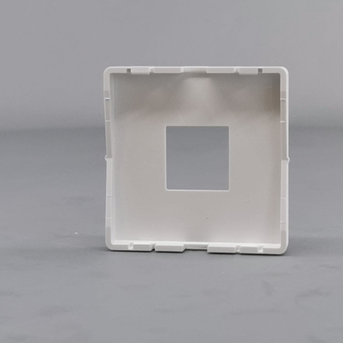 Fuga afdækning for 1xRJ11 1 modul hvid (360° frame 14)