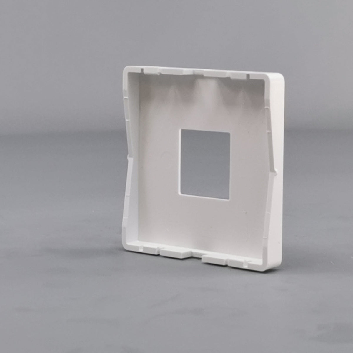 Fuga afdækning for 1xRJ11 1 modul hvid (360° frame 16)