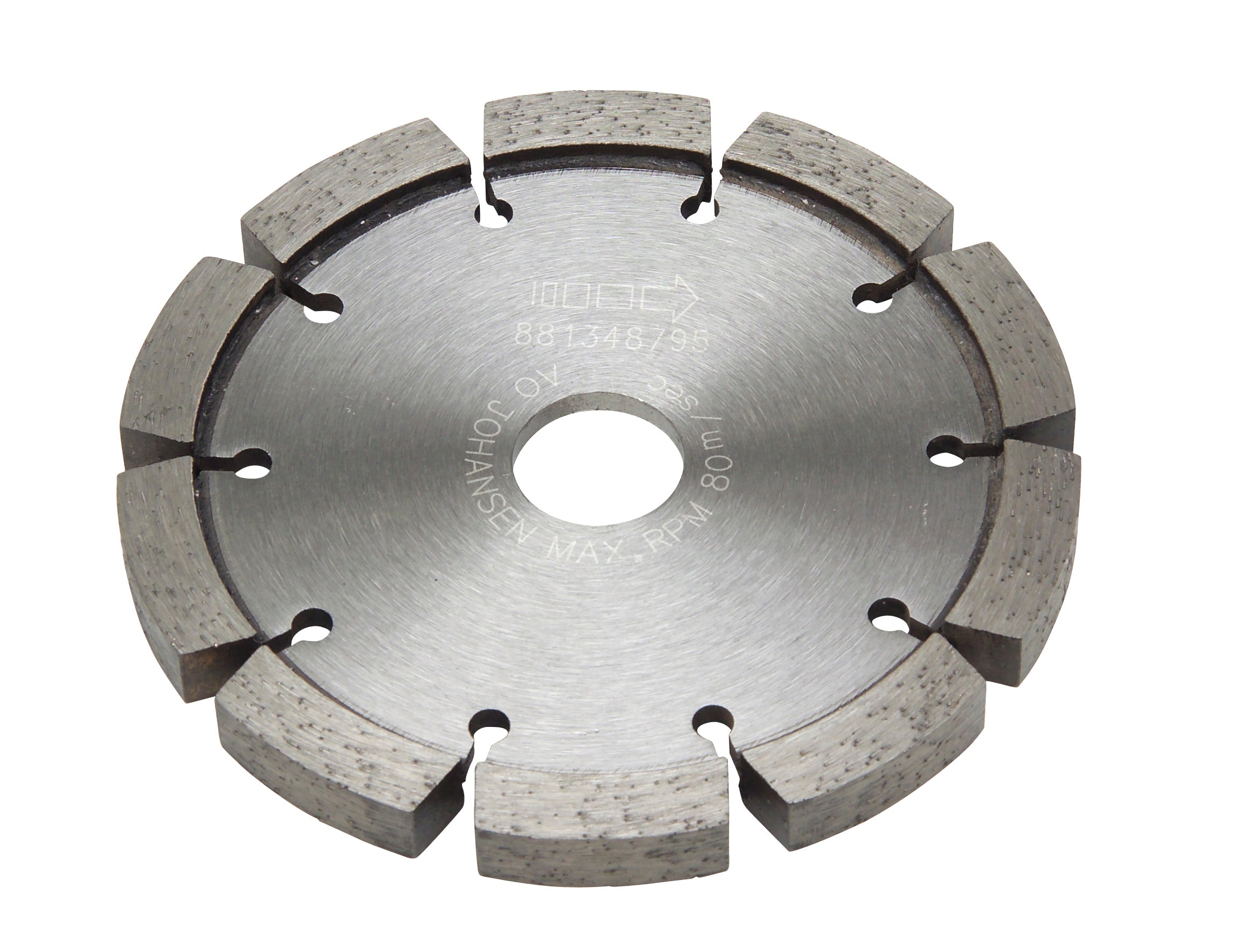 Fugefræser m/diamantklinge, 125/22,2 mm