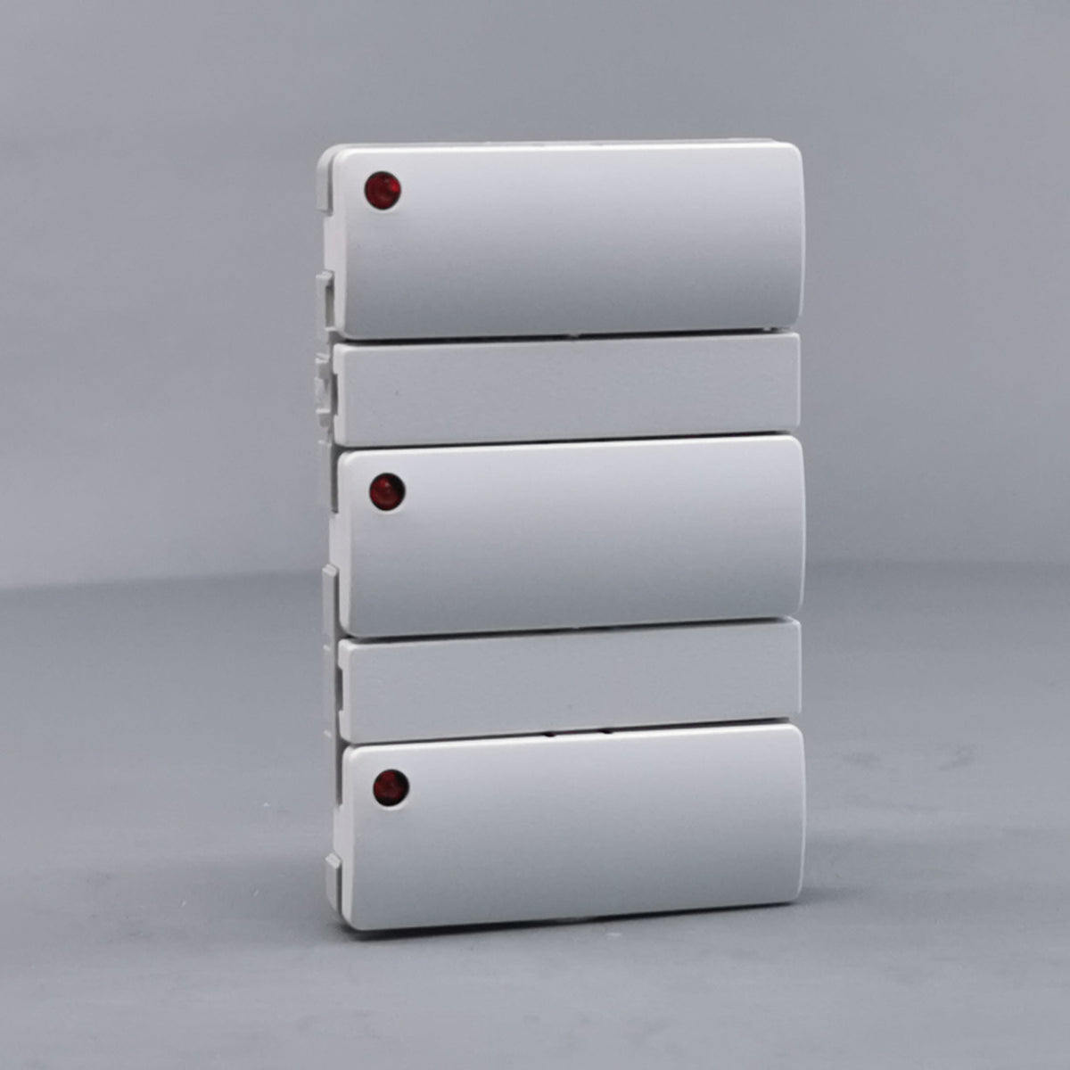 Fuga Svagstrømstryk 6 slutte og 3 lysdiode hvid (360° frame 24)