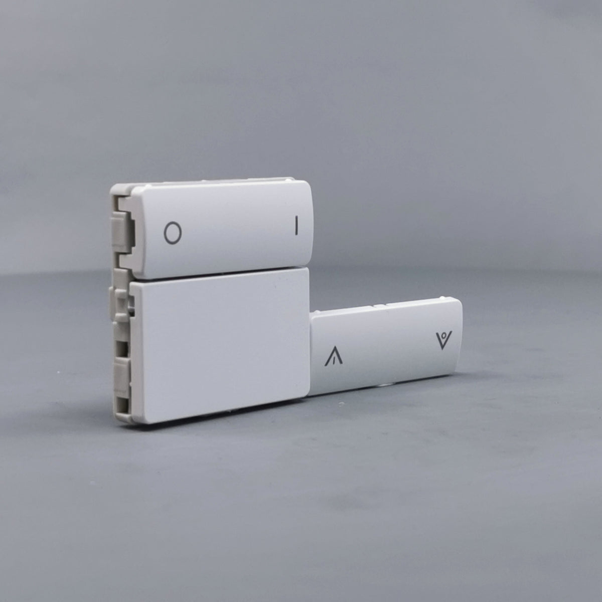 IHC Wireless FUGA Batteritryk 2 sl. hvid (360° frame 22)
