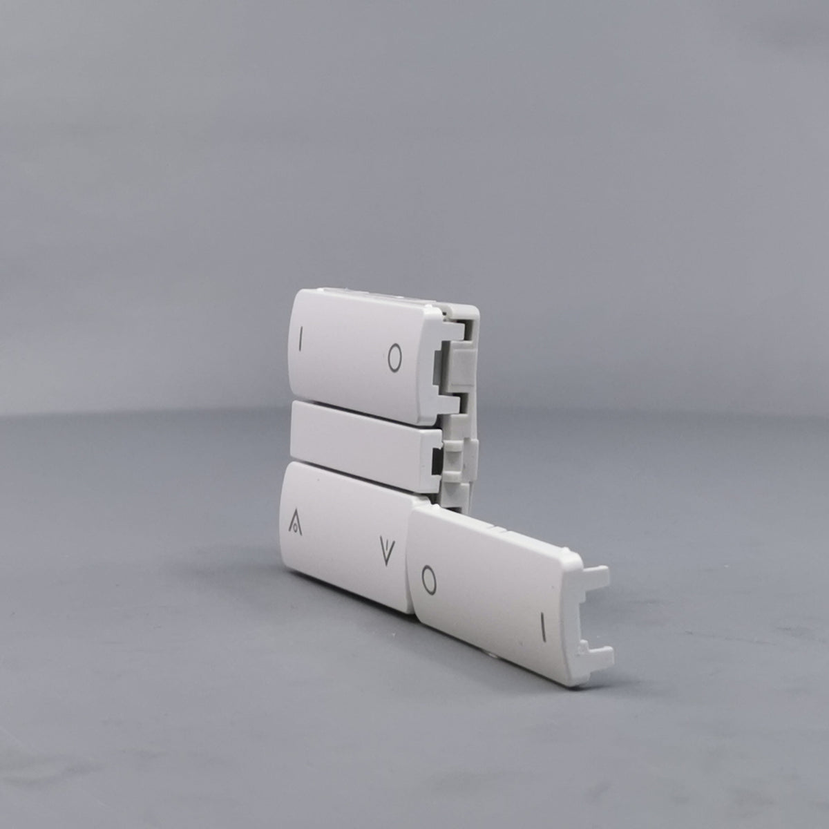 IHC Wireless FUGA Batteritryk 4 sl. hvid (360° frame 5)