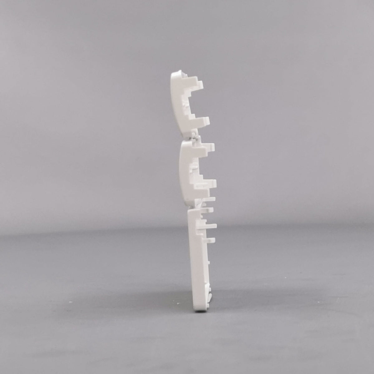 Fuga tangentsæt for batteritryk 2 slutte hvid (360° frame 7)
