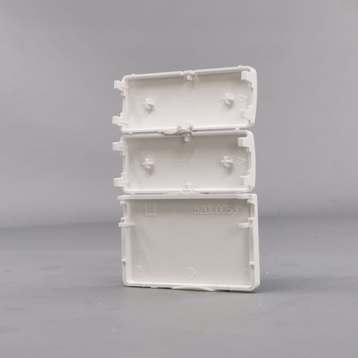 Fuga tangentsæt for batteritryk 2 slutte hvid (360° frame 15)