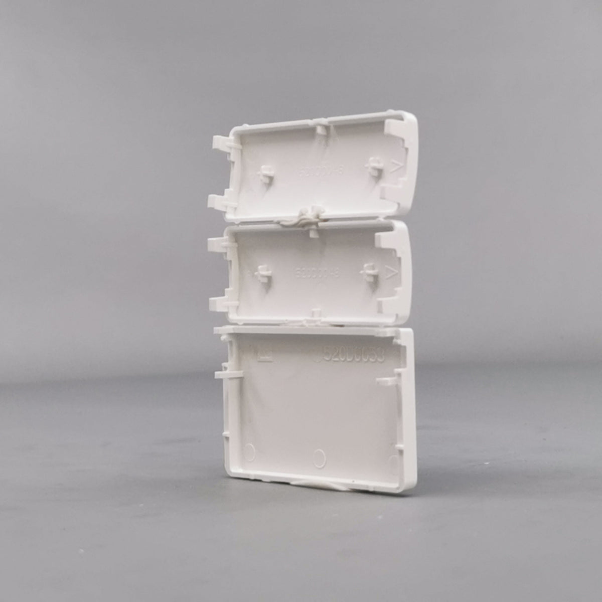 Fuga tangentsæt for batteritryk 2 slutte hvid (360° frame 16)