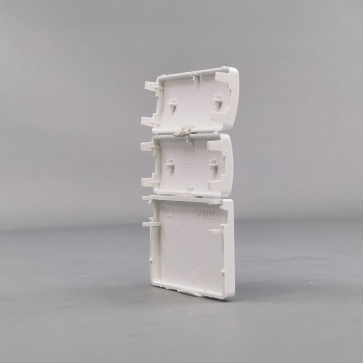 Fuga tangentsæt for batteritryk 2 slutte hvid (360° frame 17)