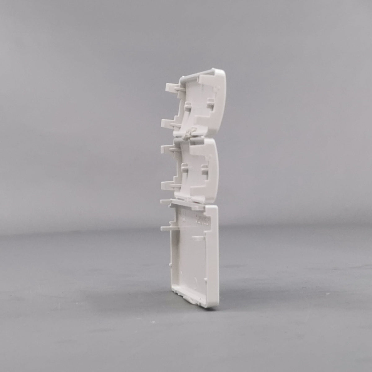Fuga tangentsæt for batteritryk 2 slutte hvid (360° frame 18)