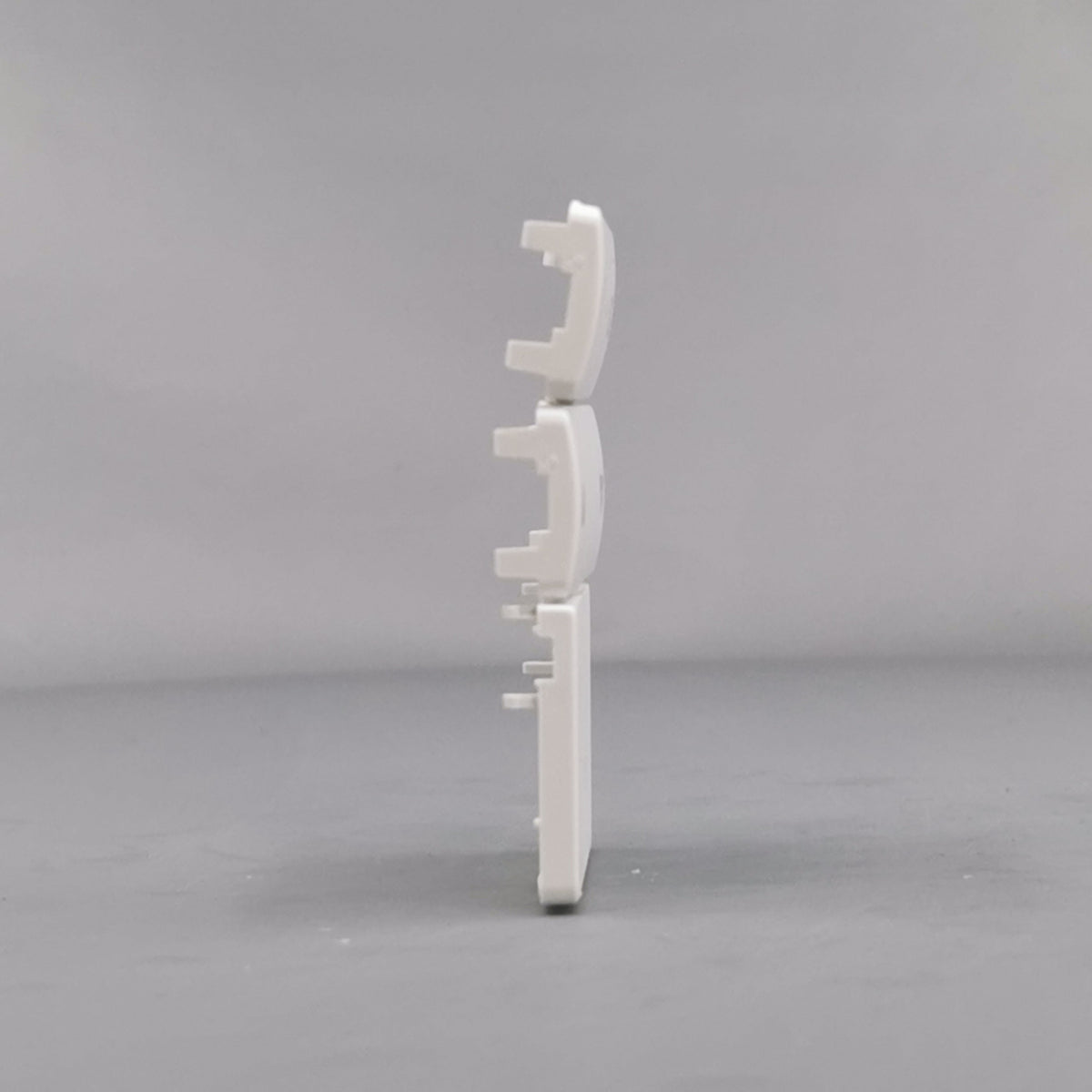 Fuga tangentsæt for batteritryk 2 slutte hvid (360° frame 19)