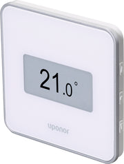 Uponor Smatrix Wave digital STYLE termostat med RH hvid T-169