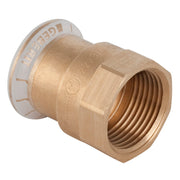 18 mm x 1/2" Overgang CU muffe/muffe Mapress