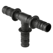 40 x 32 x 40 mm Pres T-stykke PVDF Mepla