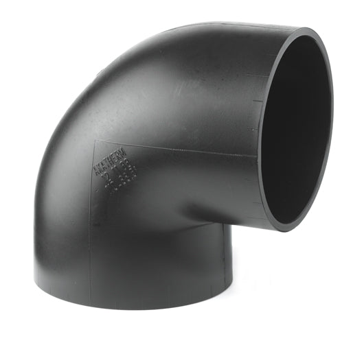 Geberit 50 mm 88,5° sort PEH-afløbsbøjning