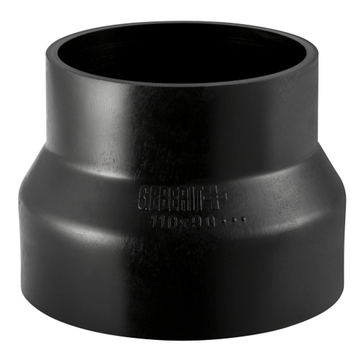40 x 32 mm Reduktion centrisk sort PEH Geberit