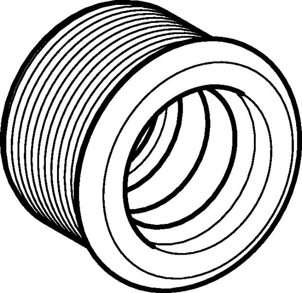 50 x 40 mm Gummimanchet Silent db20 Geberit