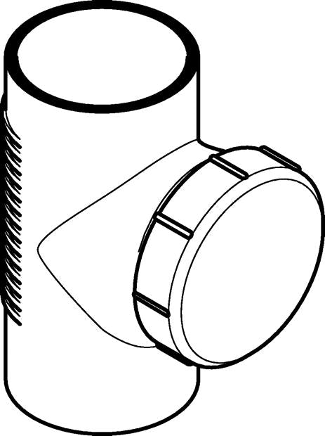 160 mm x 90° Renserør Silent db20 Geberit