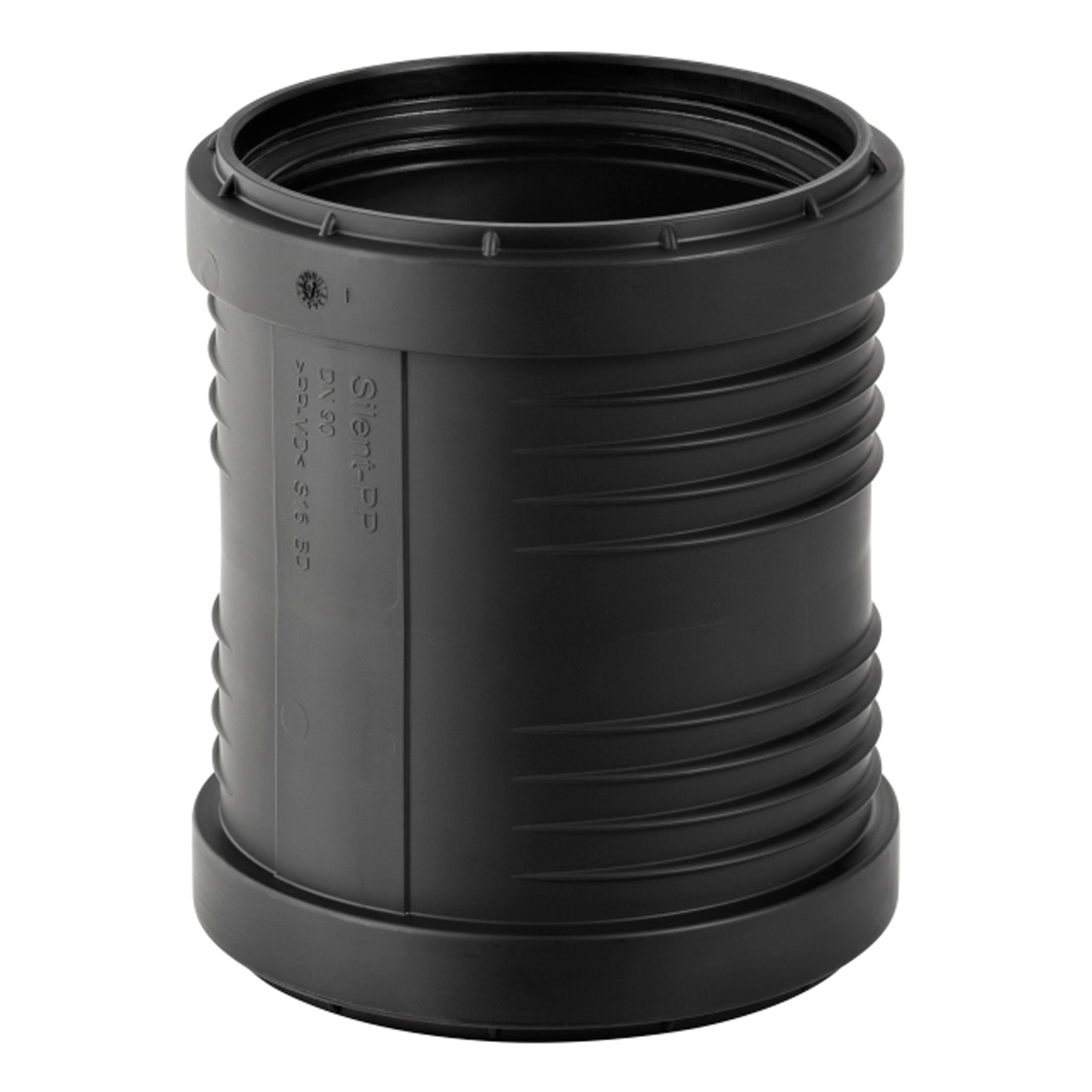 110 mm Dobbeltmuffe Silent PP Geberit