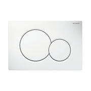 Geberit Sigma 01 betjeningsplade i hvid
