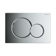 Geberit Sigma 01 betjeningsplade i krom