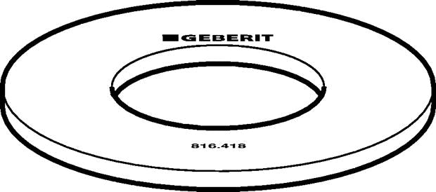 Geberit bundpakning, Ø 58 x 32 mm