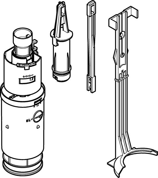 Skyllegarniture 3/6 liter