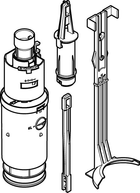 Skyllegarniture 3/6 liter