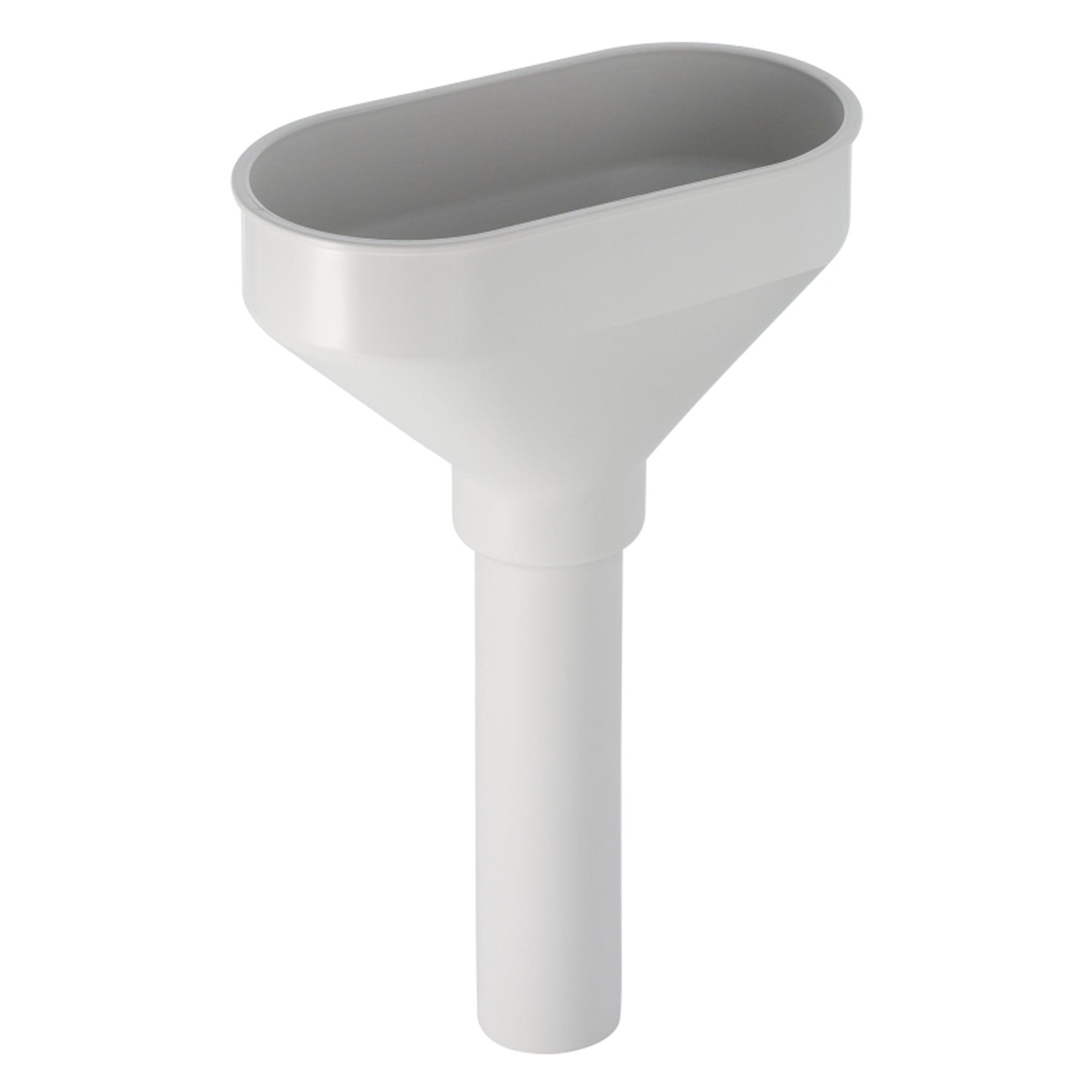 PP drypkop oval ø 40 mm, hvid