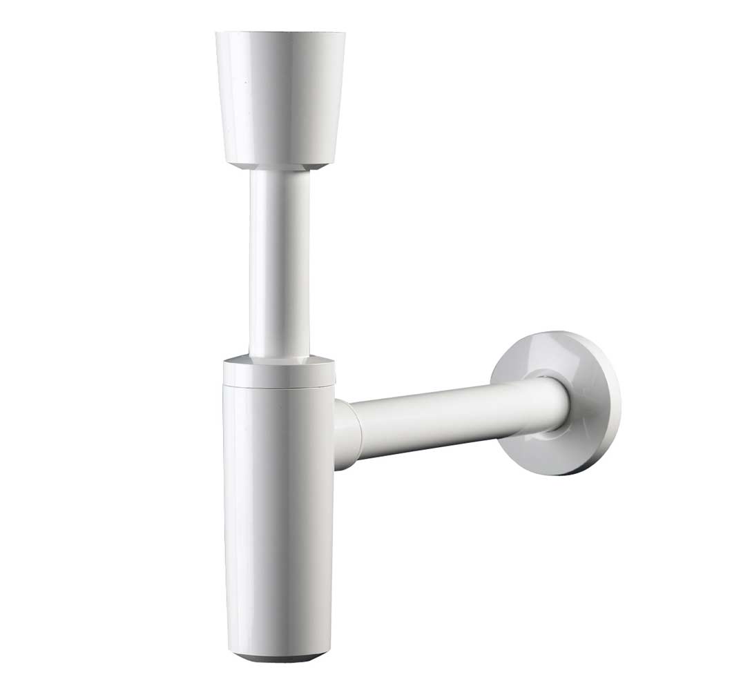 Pungvandlås 1.1/4" x 32 mm hvid